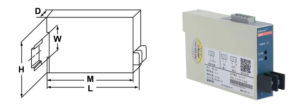  BD-AI AC Current Transmitter