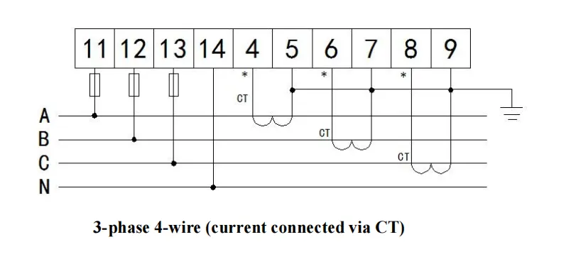 Wiring Instructions of ADW300A Wireless IoT Power Meter Wiring Instructions of ADW300A Wireless IoT Power Meter