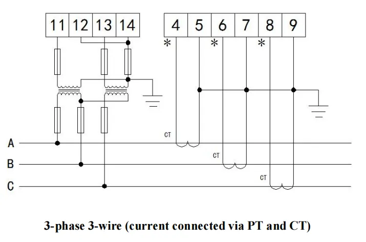 Wiring Instructions of ADW300A Wireless IoT Power Meter Wiring Instructions of ADW300A Wireless IoT Power Meter